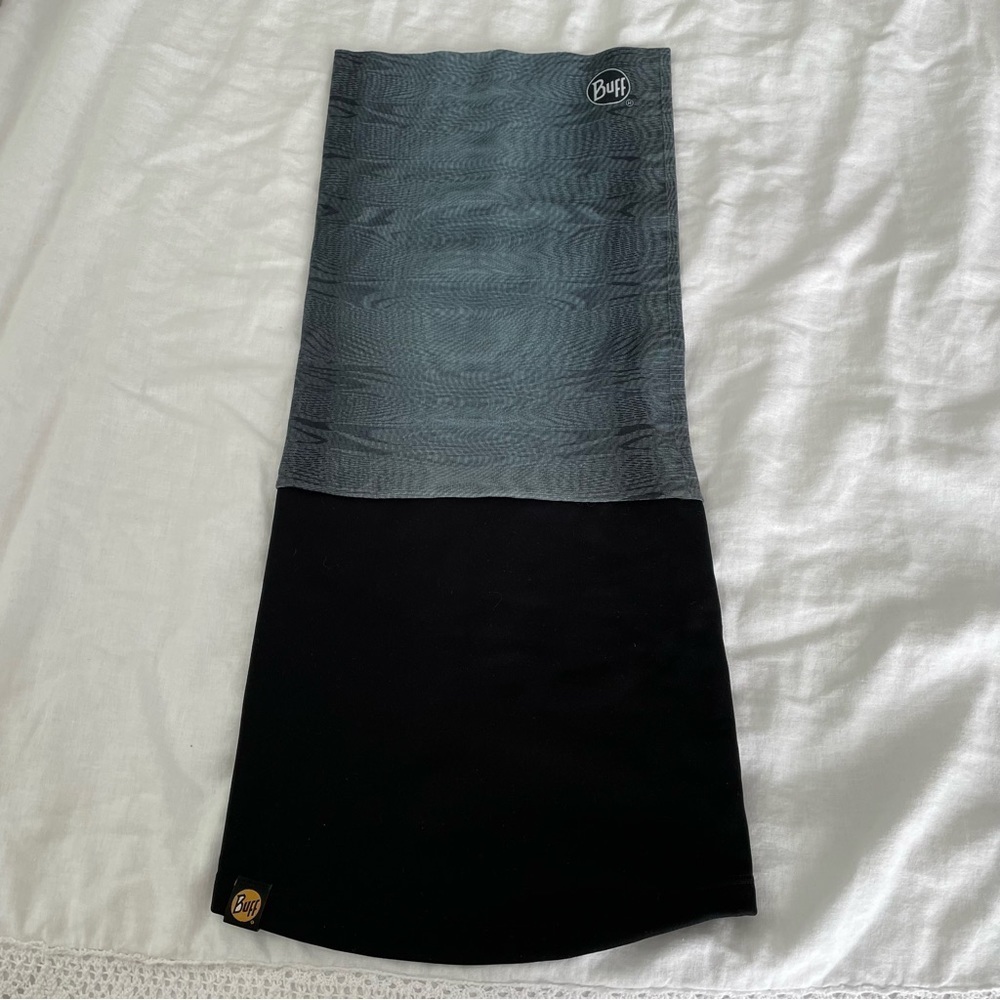 Buff Green/Blue Black neck gaiters heavy duty plush